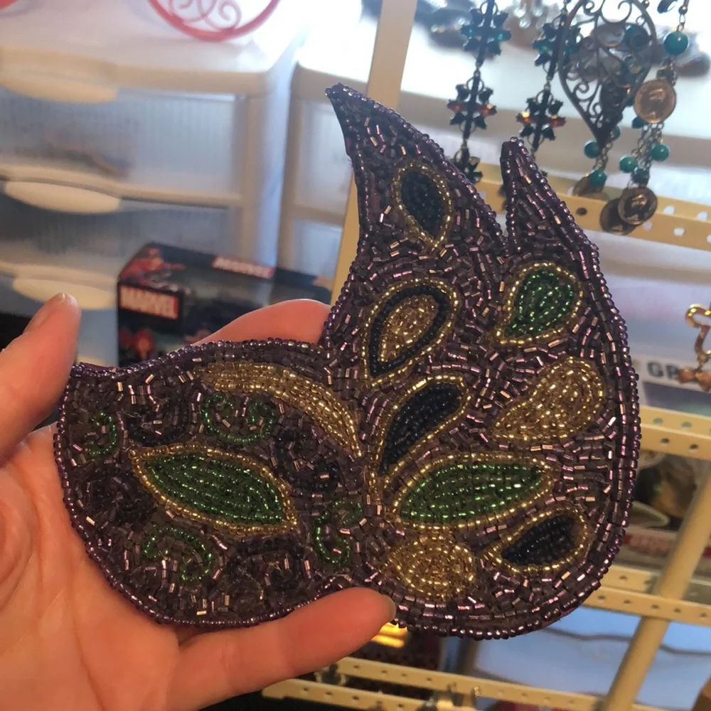 (4) Beautiful Beaded Cup Holders from Pier One Imports!